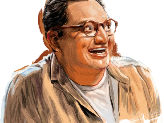 Jaro Hernández como Charlie — ilustración de Sam Hadley