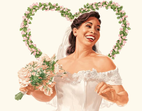 Lourdes Echevarría como la madre de Martín — ilustración de Sam Hadley